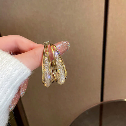 🔥Lymphatic fashion Oval Earrings（Limited Time Discount 🔥 Last Day）