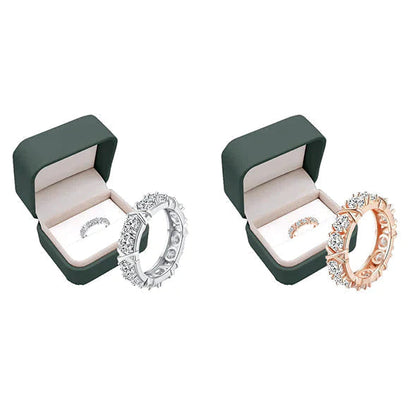 QIAWI™ Magnetology Moissanite Diamond Ring（Limited time discount 🔥 last day）