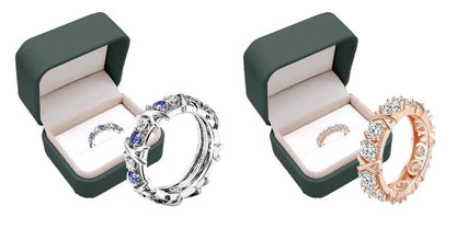 QIAWI™ Magnetology Moissanite Diamond Ring（Limited time discount 🔥 last day）