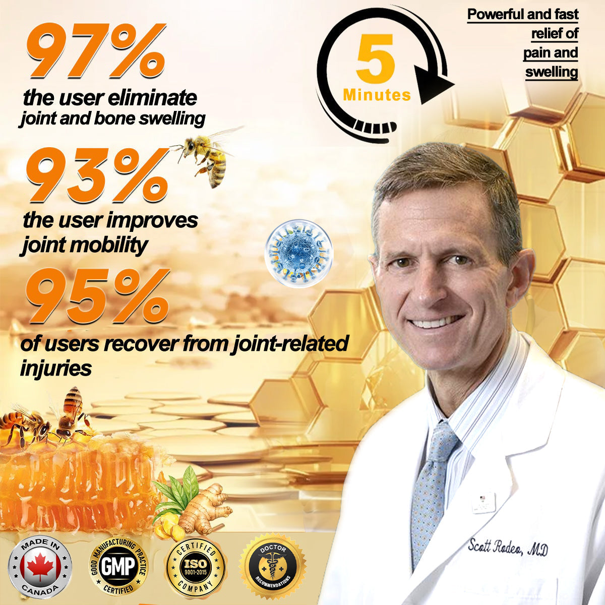 LOVILDS™ Botulinum Toxin & Bee Poison Pain-Relief Bone Healing Cream