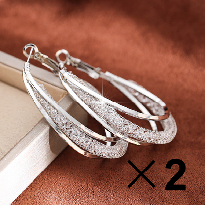 🔥Lymphatic fashion Oval Earrings（Limited Time Discount 🔥 Last Day）