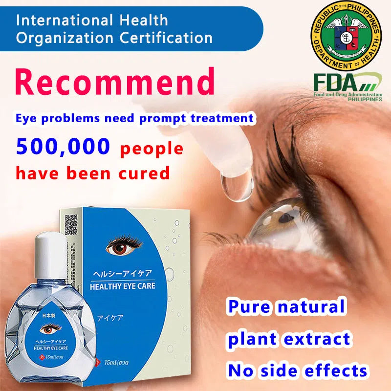 Japan Vision Drops — Rapidly Heals All Eye Conditions & Restores Vision