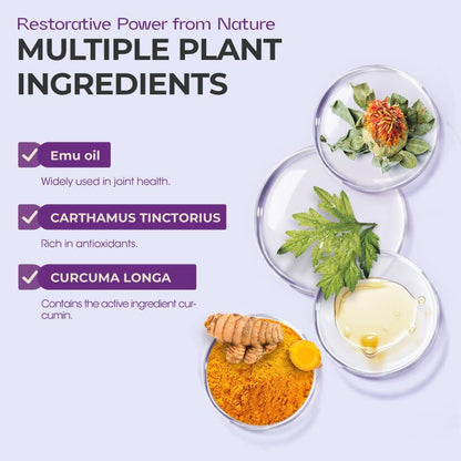 LOVILDS™ Turmeric & Emu Oil Arthritis Soothing Pain Relief Massage Gel